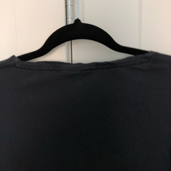 Navy Blue Swoop Tee - Picture 5 of 5